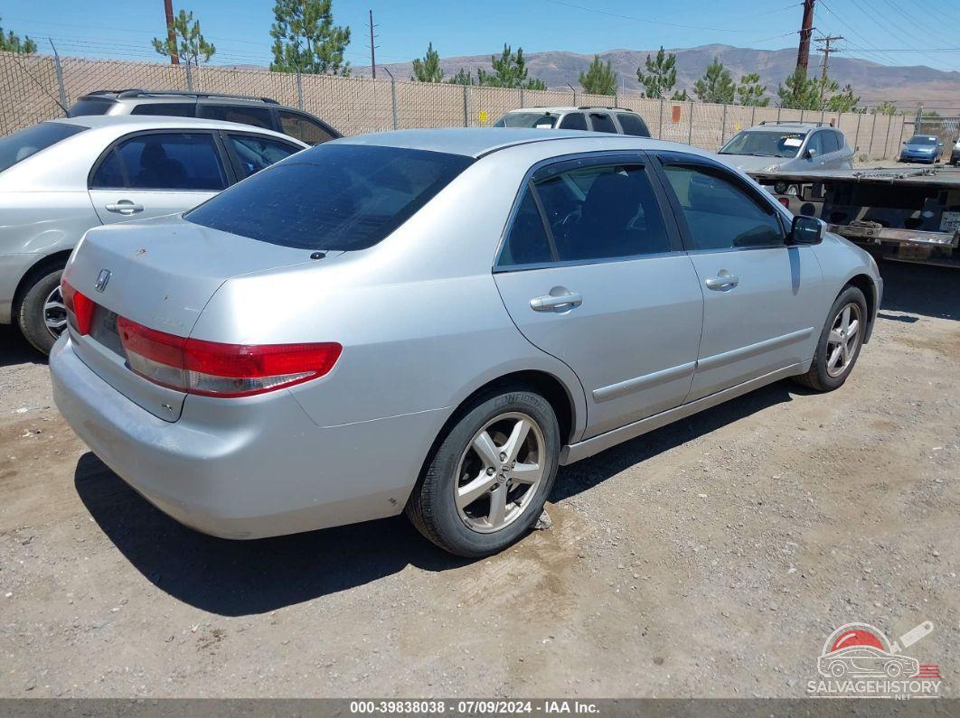 1HGCM55683A100259 2003 HONDA ACCORD photo no. 4