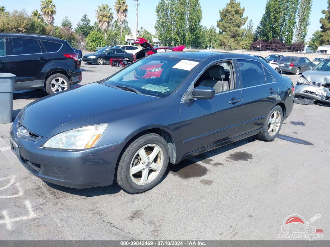 JHMCM56815C006843 2005 HONDA ACCORD photo no. 2