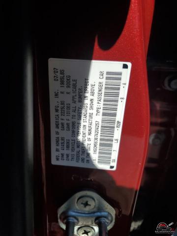 1HGCM56367A204257 2007 HONDA ACCORD photo no. 13