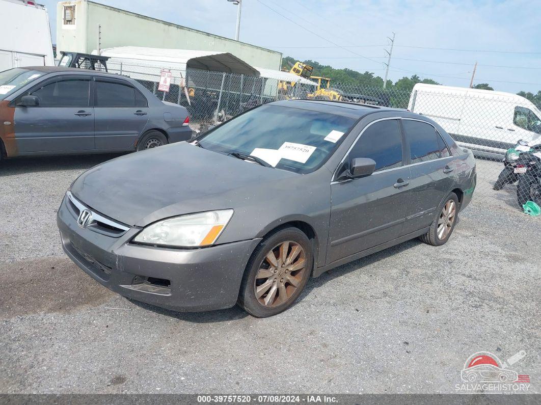 1HGCM66567A051077 2007 HONDA ACCORD photo no. 2