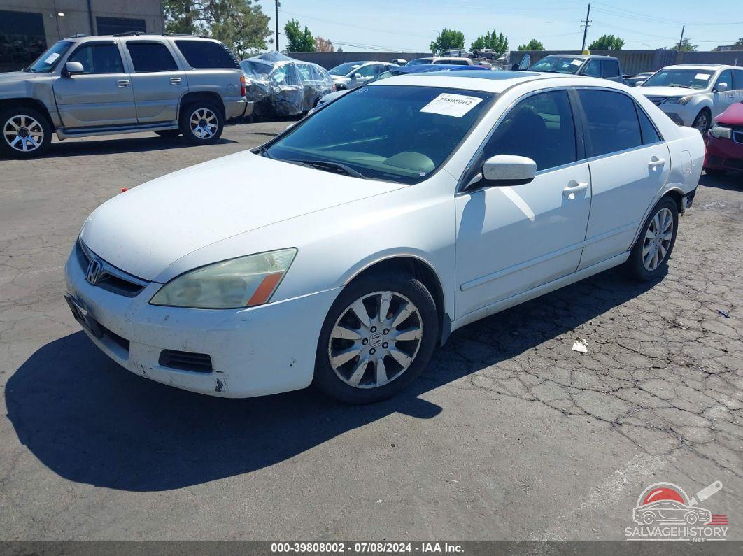 1HGCM66567A051502 2007 HONDA ACCORD photo no. 2