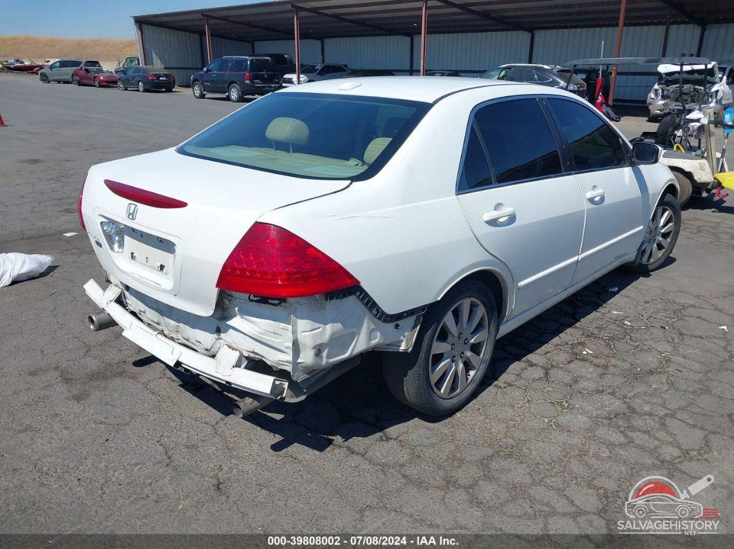1HGCM66567A051502 2007 HONDA ACCORD photo no. 4