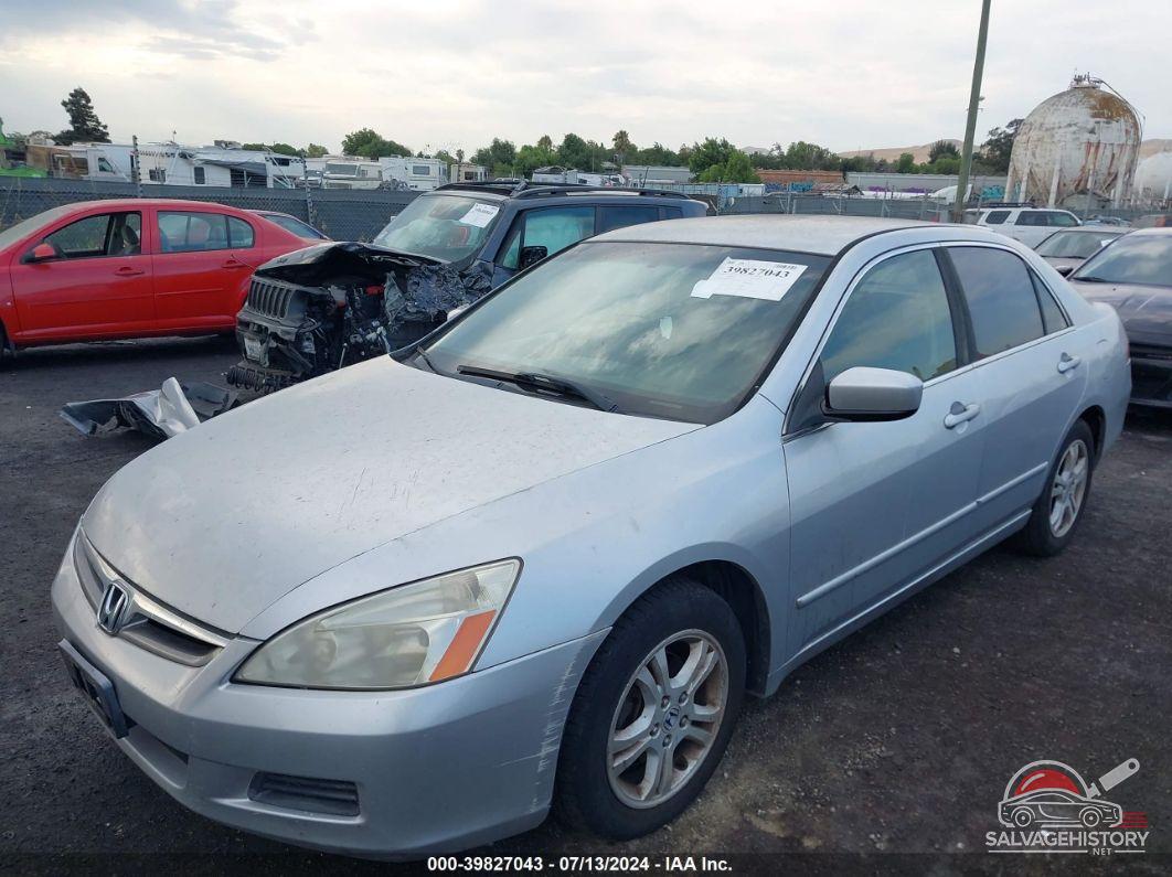 JHMCM56397C014535 2007 HONDA ACCORD photo no. 2
