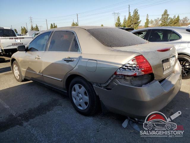 JHMCM56417C022833 2007 HONDA ACCORD photo no. 2