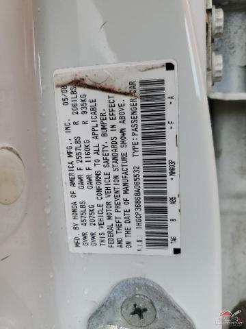 1HGCP36868A065532 2008 HONDA ACCORD photo no. 13