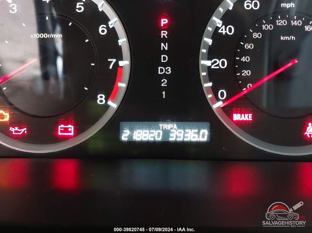 1HGCP26719A147400 2009 HONDA ACCORD photo no. 7