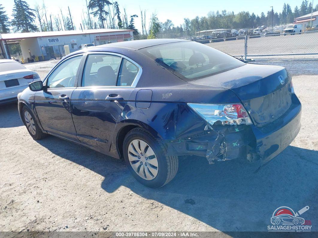 1HGCP2F3XAA052593 2010 HONDA ACCORD photo no. 3