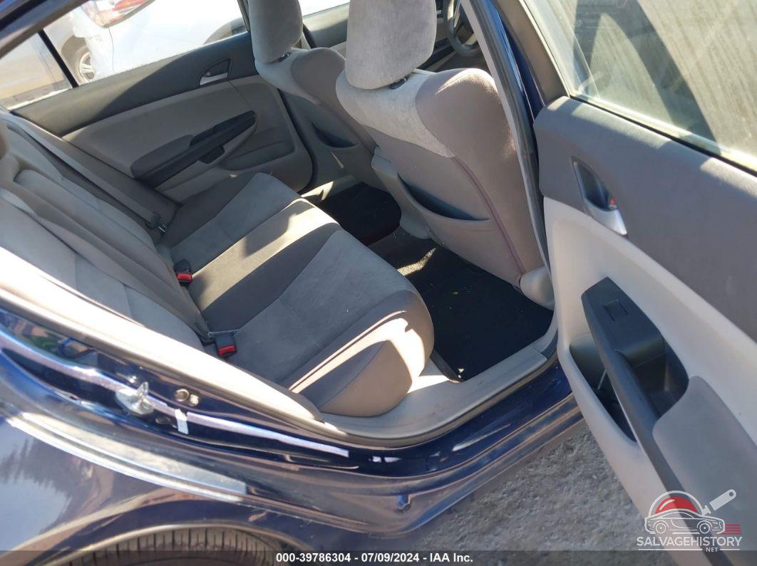1HGCP2F3XAA052593 2010 HONDA ACCORD photo no. 8