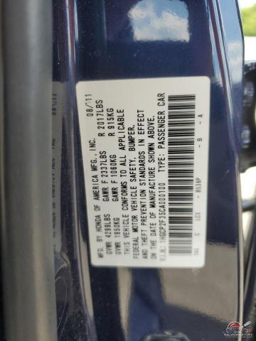 1HGCP2F35CA000100 2012 HONDA ACCORD photo no. 12