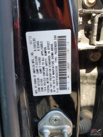 1HGCP3F89CA024269 2012 HONDA ACCORD photo no. 12