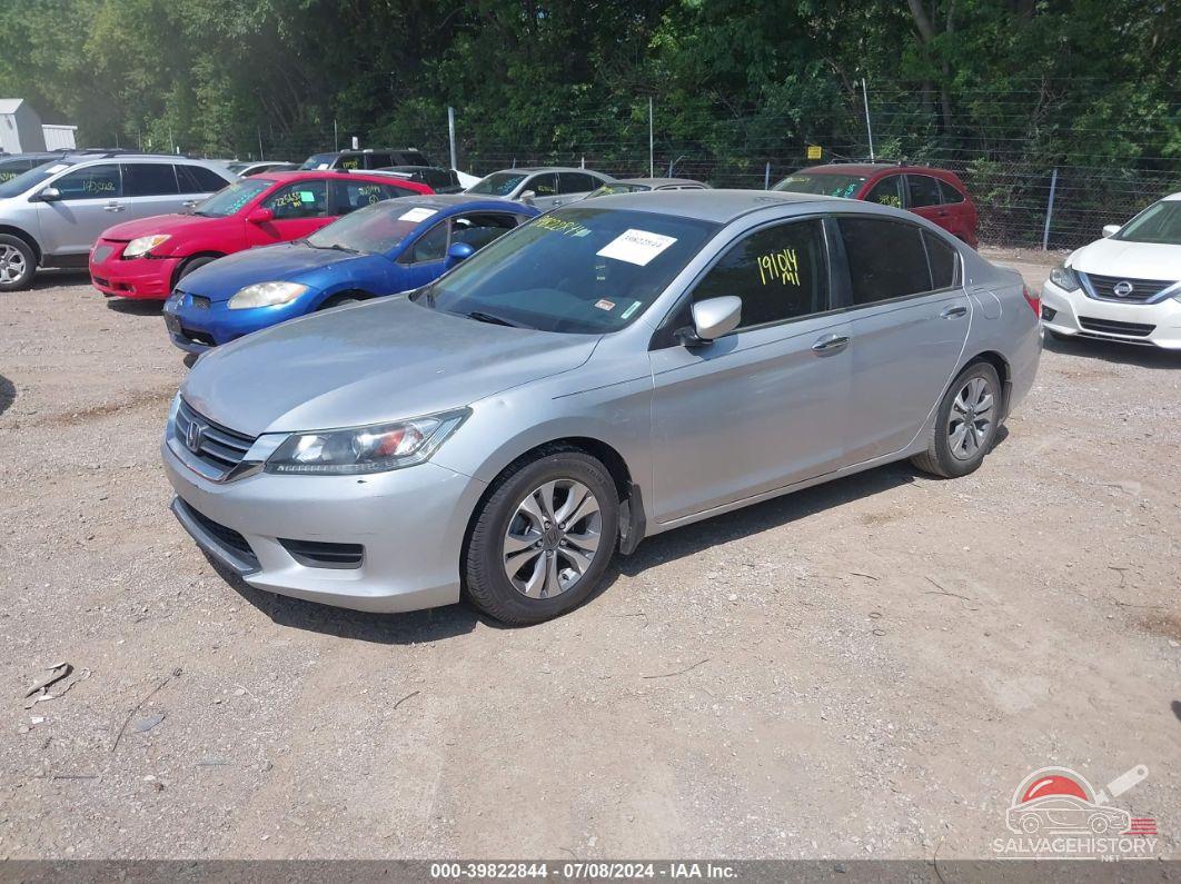 1HGCR2F36DA240204 2013 HONDA ACCORD photo no. 2