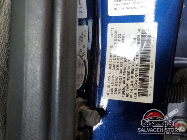 1HGCR2F37DA168719 2013 HONDA ACCORD photo no. 12
