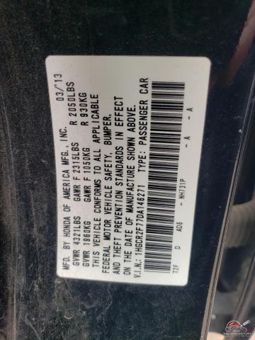 1HGCR2F77DA146271 2013 HONDA ACCORD photo no. 12