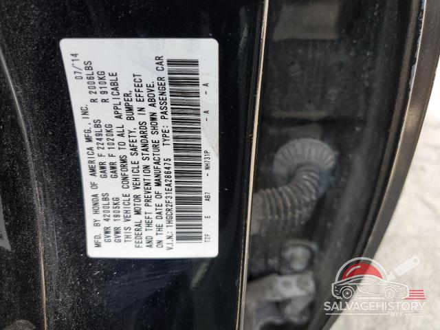 1HGCR2F31EA286475 2014 HONDA ACCORD photo no. 12