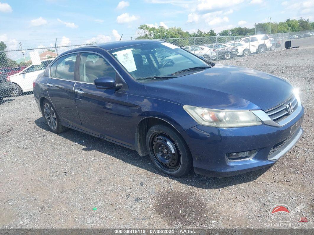 1HGCR2F52EA168338 2014 HONDA ACCORD photo no. 1