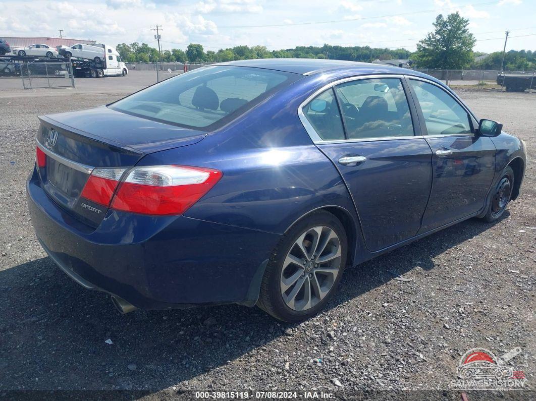 1HGCR2F52EA168338 2014 HONDA ACCORD photo no. 4