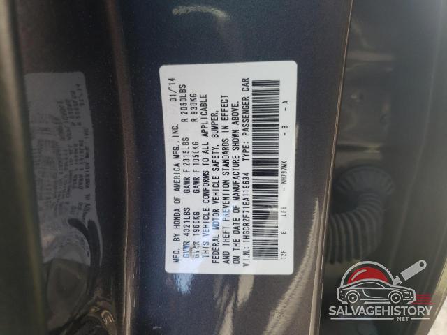 1HGCR2F71EA119634 2014 HONDA ACCORD photo no. 13