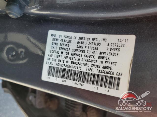 1HGCR3F88EA007475 2014 HONDA ACCORD photo no. 12