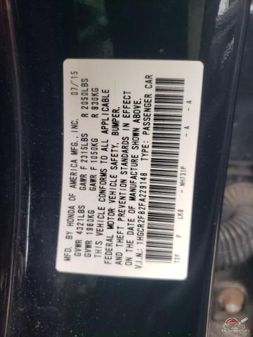 1HGCR2F82FA229148 2015 HONDA ACCORD photo no. 13