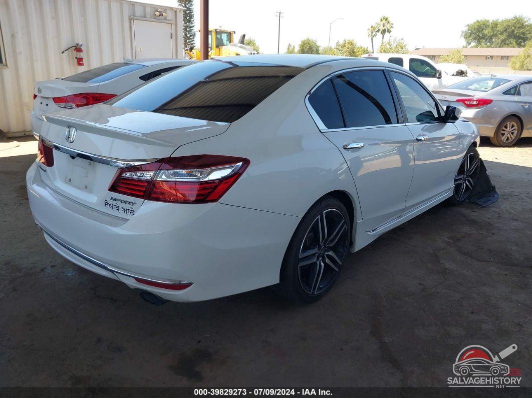 1HGCR2F51GA173663 2016 HONDA ACCORD photo no. 4