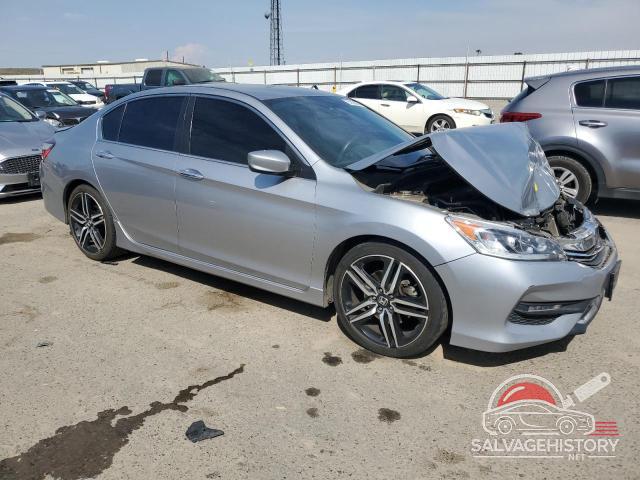 1HGCR2F5XGA119360 2016 HONDA ACCORD photo no. 4