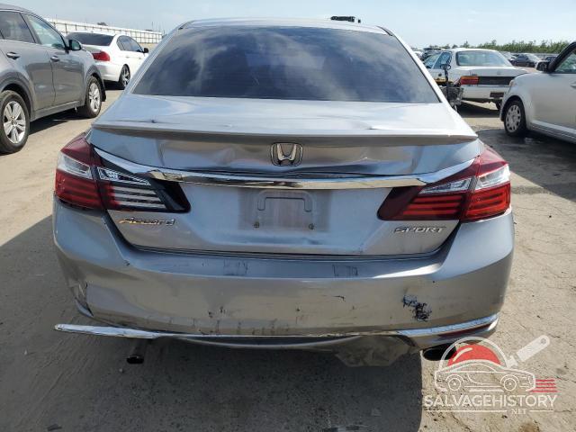 1HGCR2F5XGA119360 2016 HONDA ACCORD photo no. 6