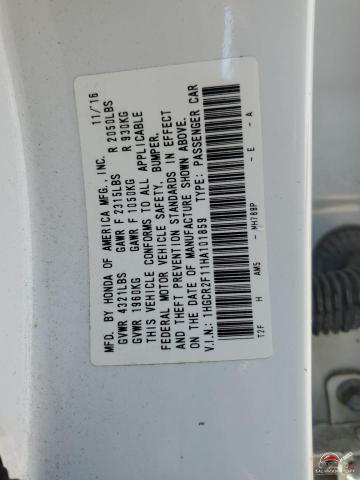 1HGCR2F11HA101859 2017 HONDA ACCORD photo no. 13