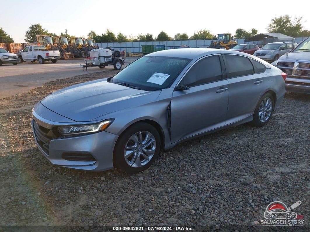 1HGCV1F13KA161154 2019 HONDA ACCORD photo no. 2