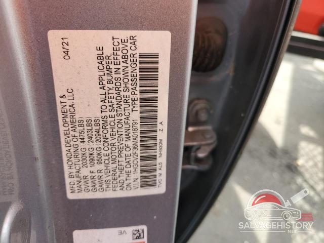 1HGCV2F36MA018791 2021 HONDA ACCORD photo no. 12