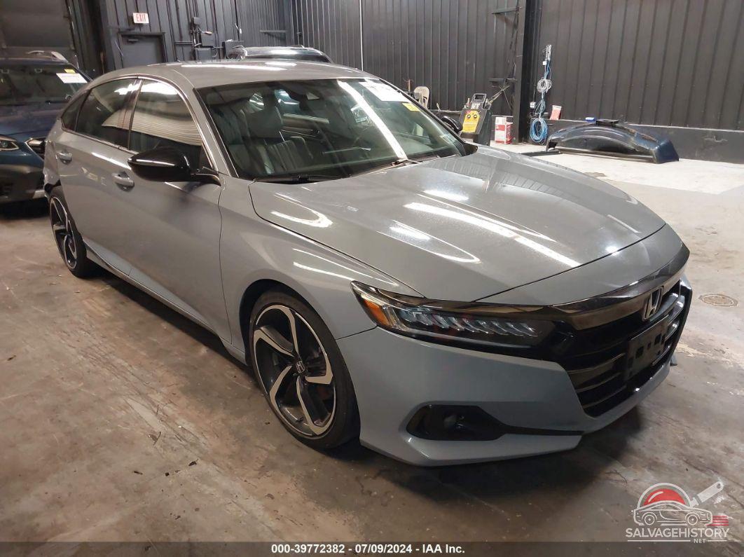1HGCV1F49NA007594 2022 HONDA ACCORD photo no. 4