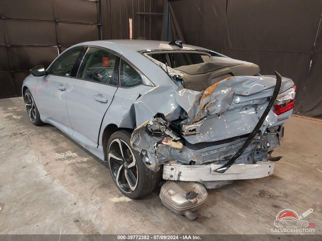 1HGCV1F49NA007594 2022 HONDA ACCORD photo no. 3