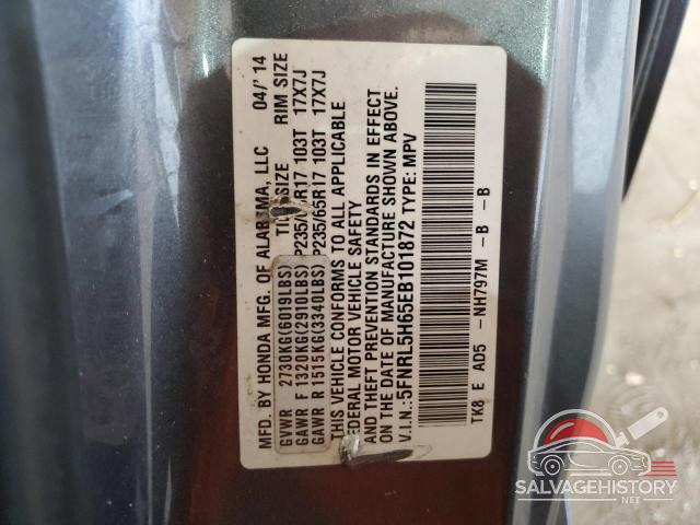 5FNRL5H65EB101872 2014 HONDA All Models photo no. 13