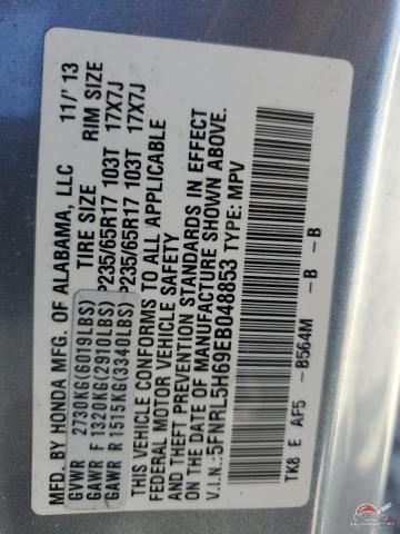 5FNRL5H69EB048853 2014 HONDA All Models photo no. 13