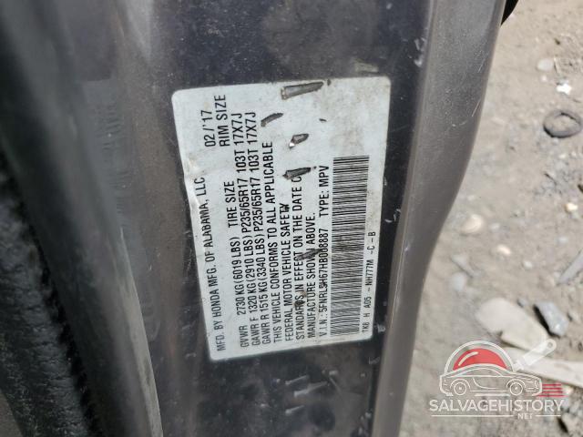 5FNRL5H67HB008887 2017 HONDA All Models photo no. 13