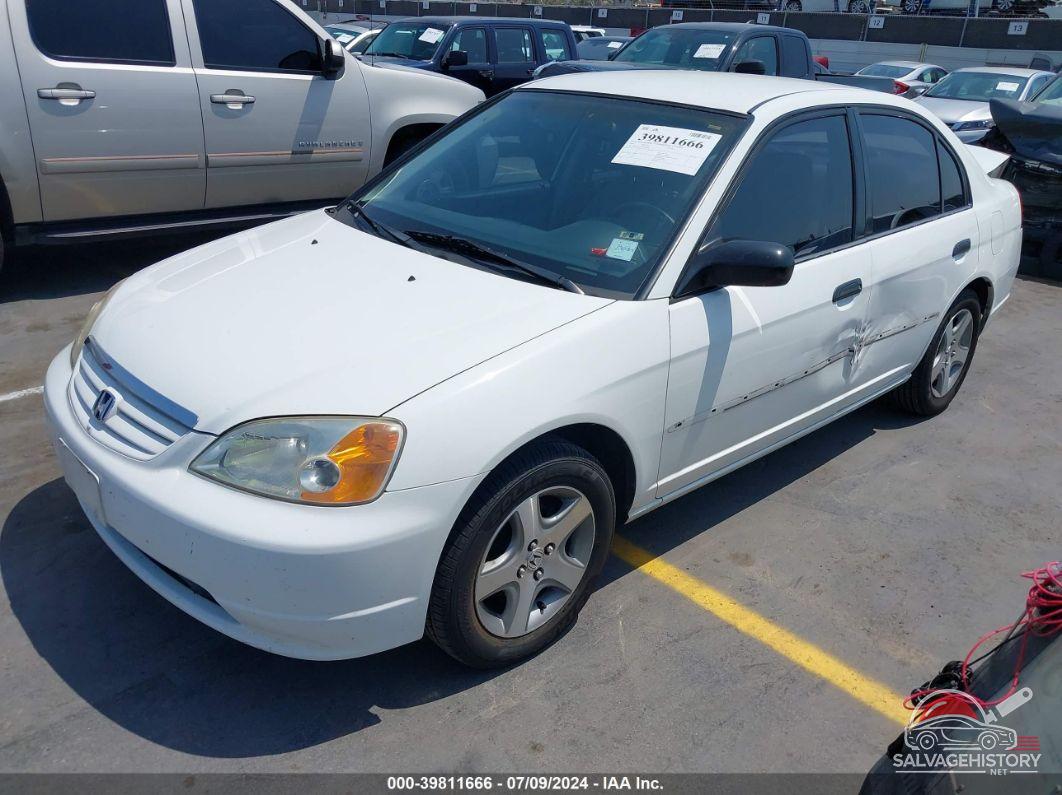 JHMES16581S003922 2001 HONDA CIVIC photo no. 2