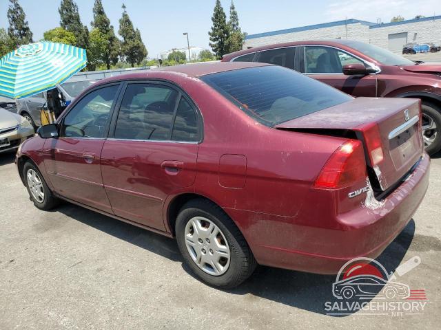 2HGES16562H551753 2002 HONDA CIVIC photo no. 2