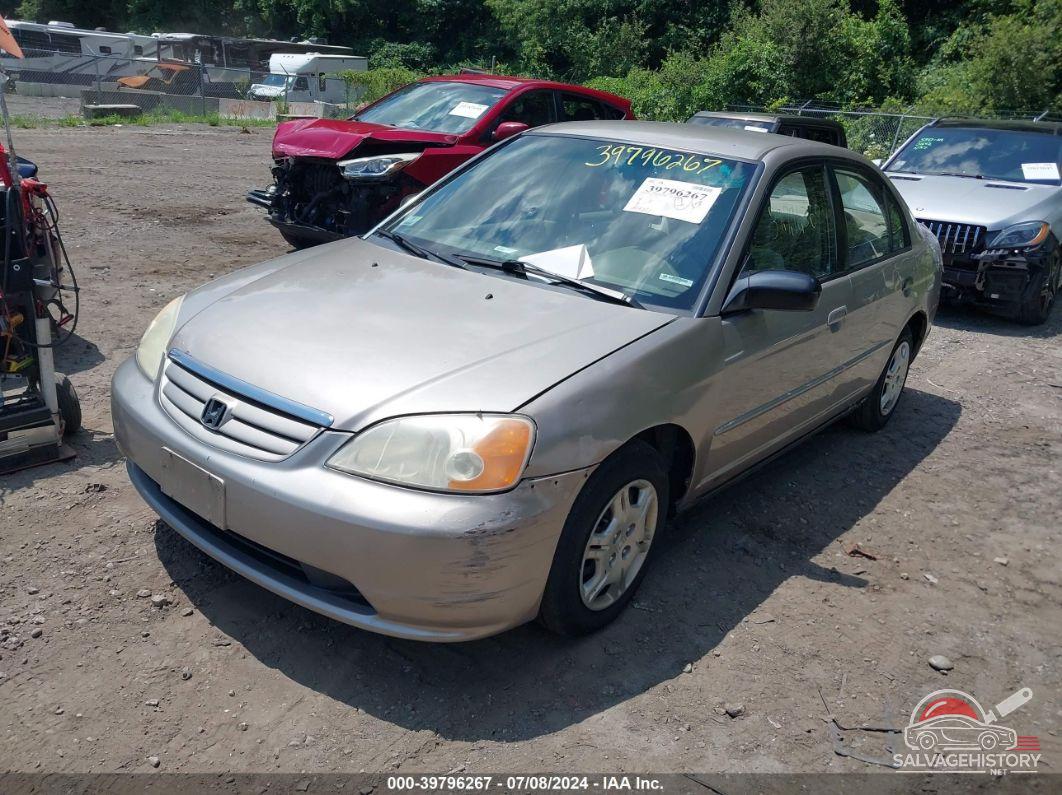 2HGES16582H569901 2002 HONDA CIVIC photo no. 2