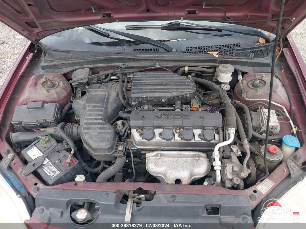 2HGES26752H582144 2002 HONDA CIVIC photo no. 10