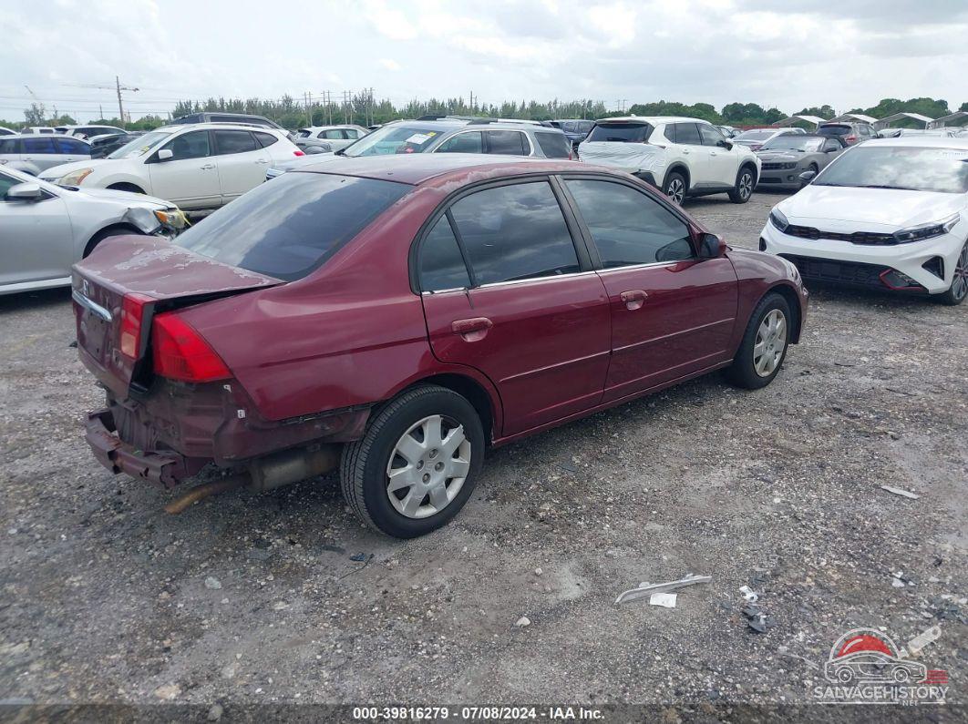 2HGES26752H582144 2002 HONDA CIVIC photo no. 4
