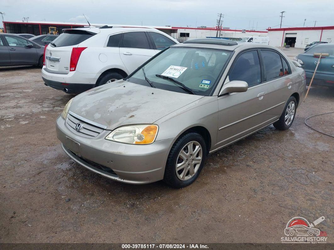 2HGES25713H547913 2003 HONDA CIVIC photo no. 2