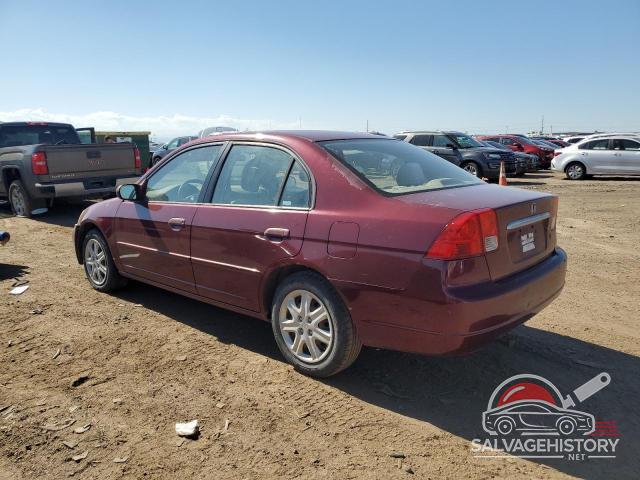 2HGES26743H518503 2003 HONDA CIVIC photo no. 2