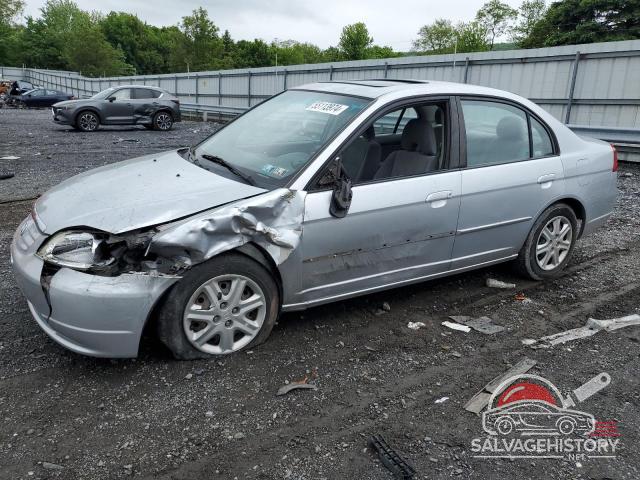 2HGES268X3H512102 2003 HONDA CIVIC photo no. 2