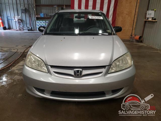 1HGES16304L000352 2004 HONDA CIVIC photo no. 5