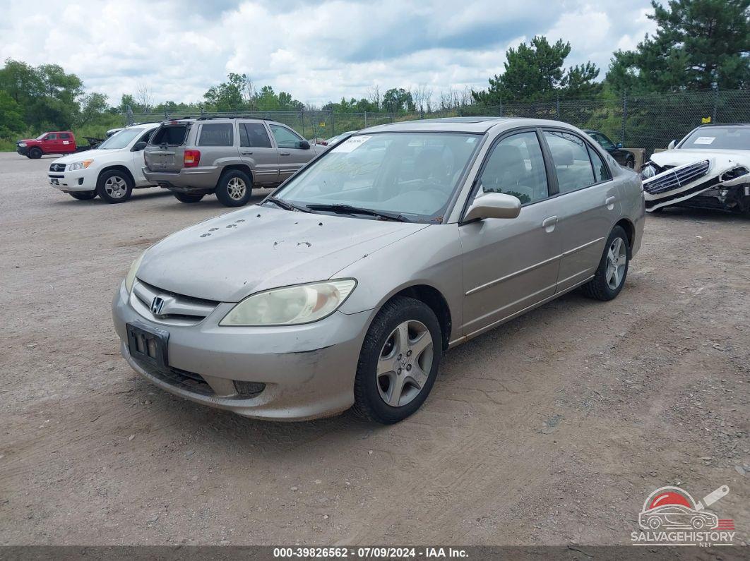 1HGES26724L017890 2004 HONDA CIVIC photo no. 2