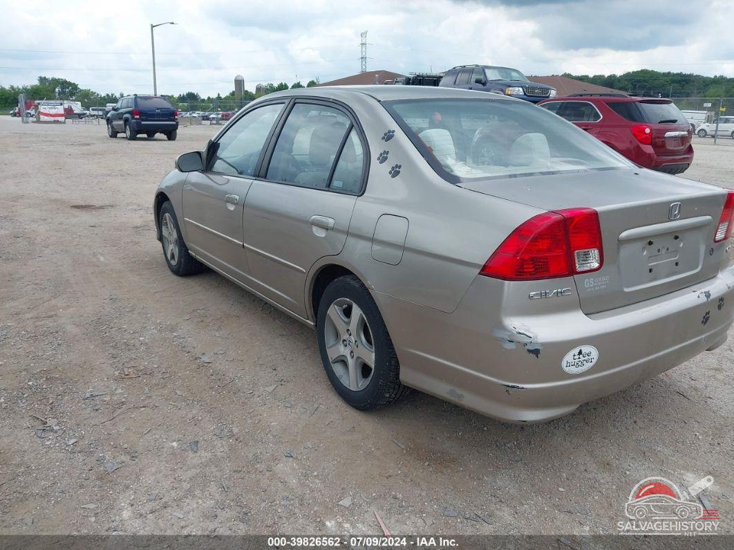 1HGES26724L017890 2004 HONDA CIVIC photo no. 3