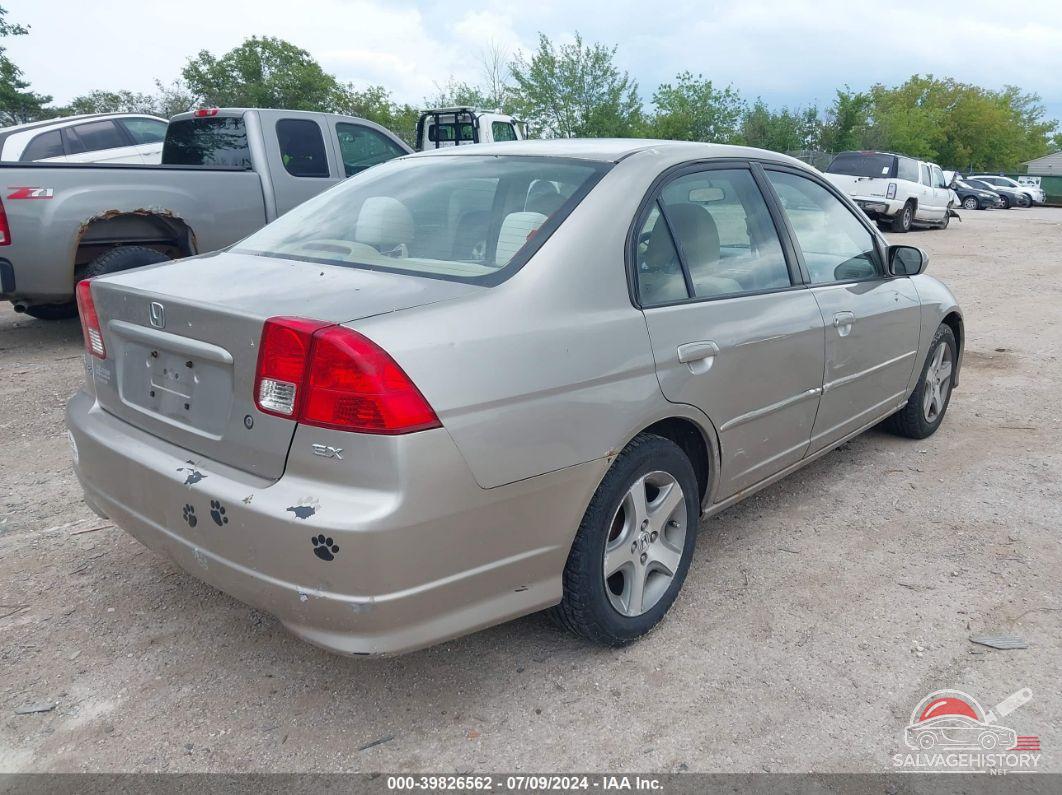 1HGES26724L017890 2004 HONDA CIVIC photo no. 4