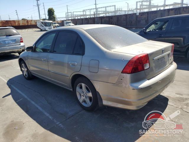 2HGES26754H572751 2004 HONDA CIVIC photo no. 2