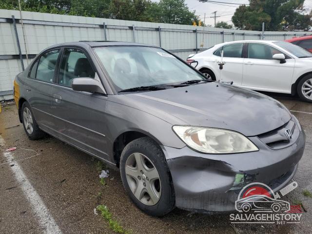 2HGES26754H581188 2004 HONDA CIVIC photo no. 4
