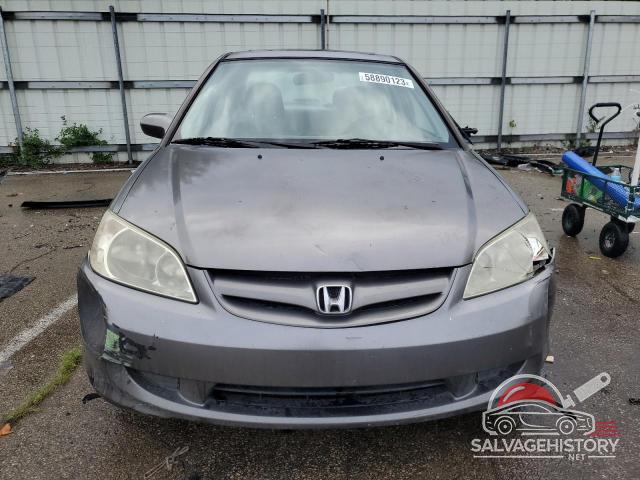 2HGES26754H581188 2004 HONDA CIVIC photo no. 5