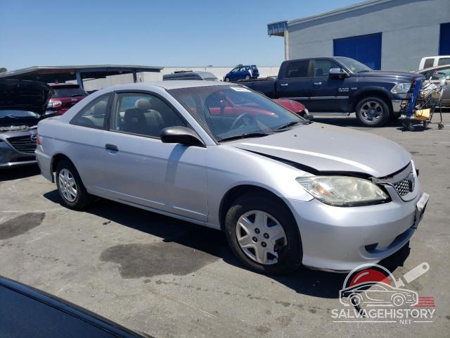 1HGEM22305L027607 2005 HONDA CIVIC photo no. 4
